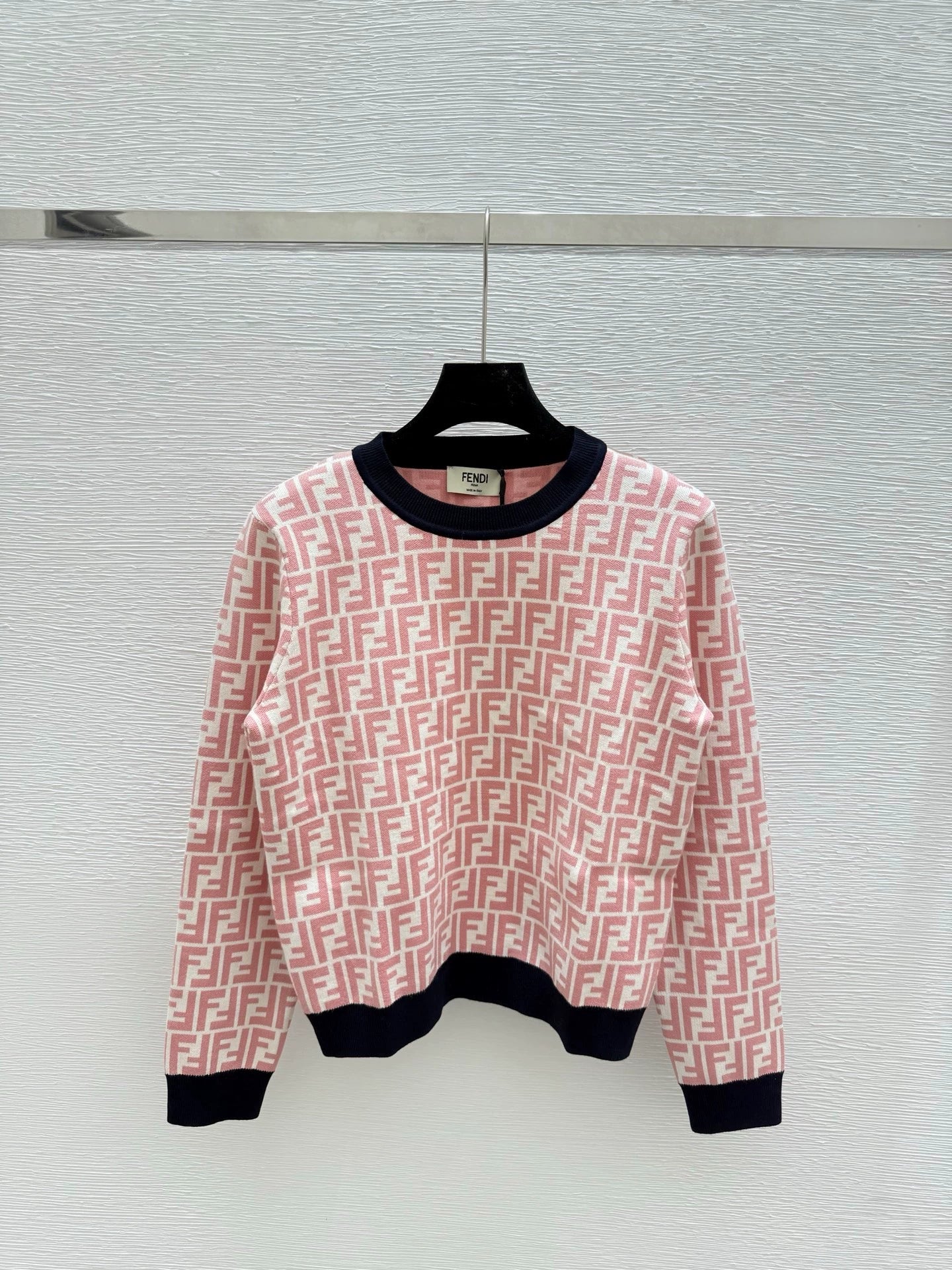 25fw Old flower knitted cardigan
