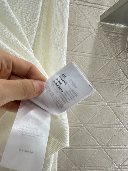 25fw Hollow hook flower top