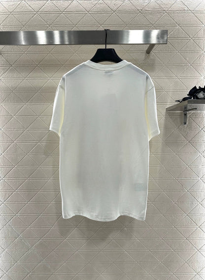 25fw Round neck printed T-shirt