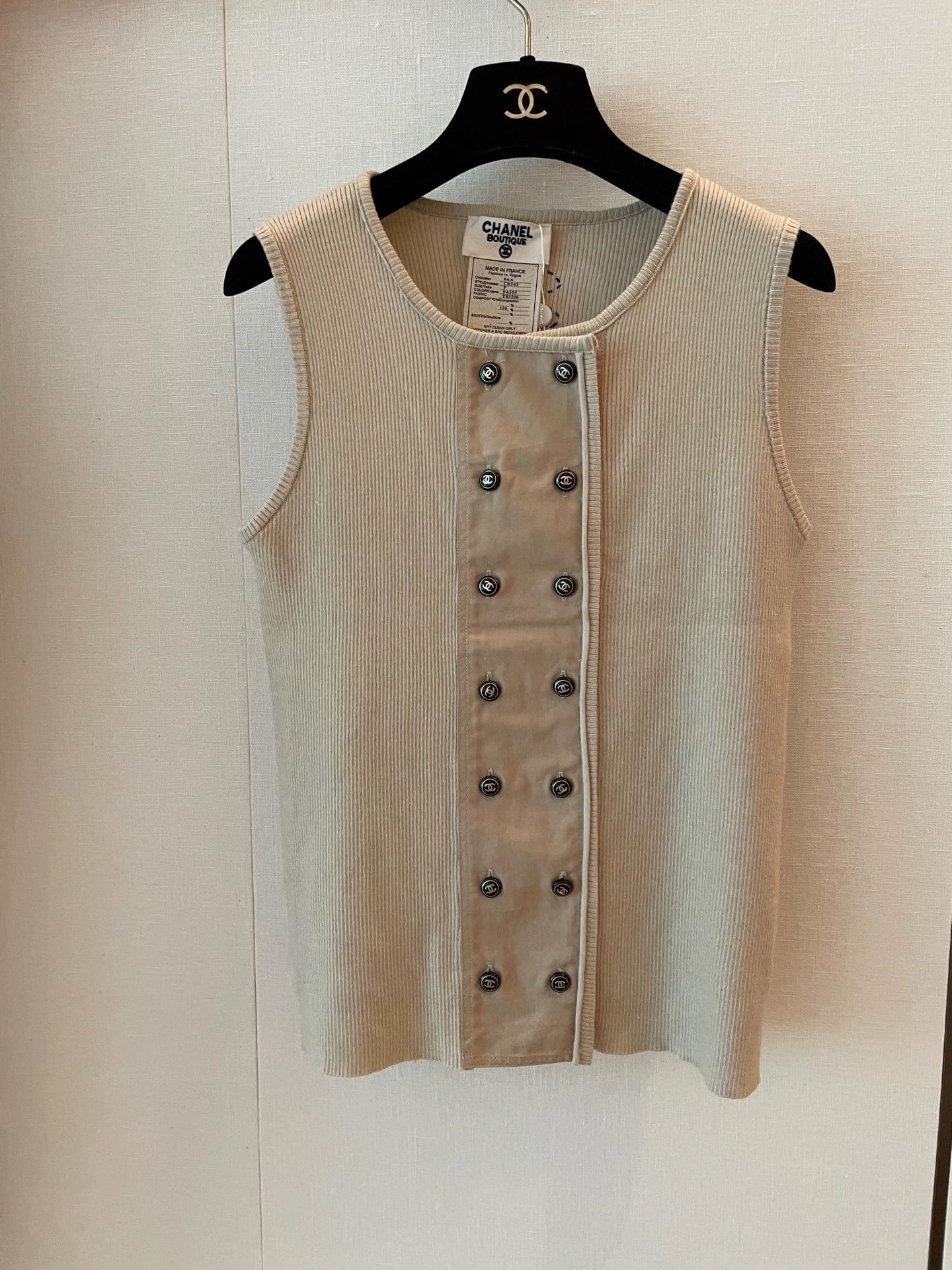 25fw Retro design sleeveless vest（Medieval Series）