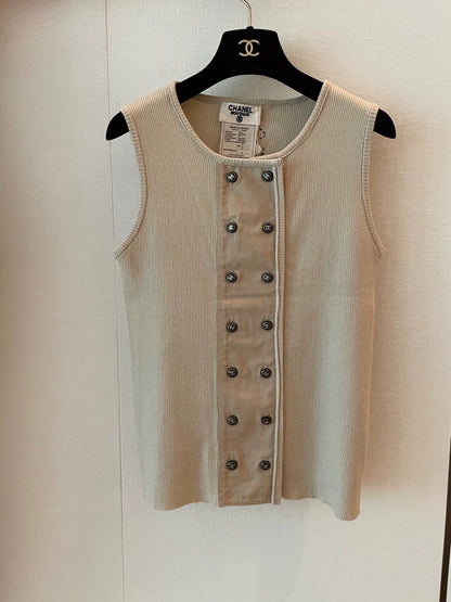 25fw Retro design sleeveless vest（Medieval Series）