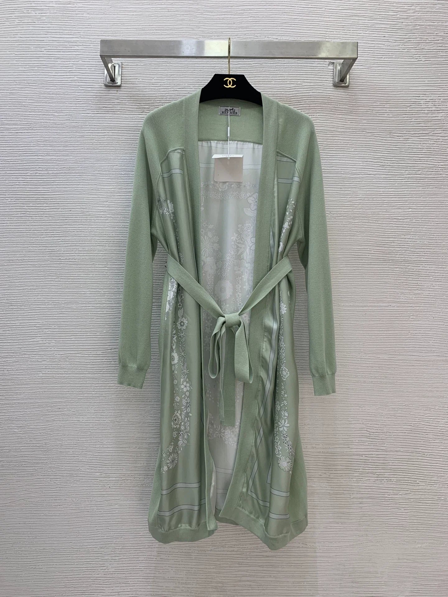 25fw Real silk cashmere cardigan