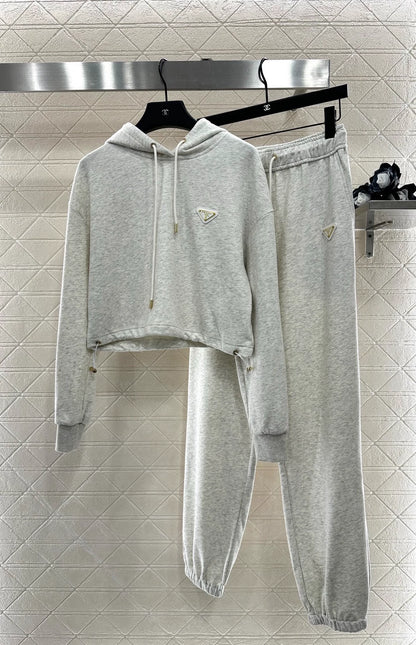 25fw Hooded sweatshirt set