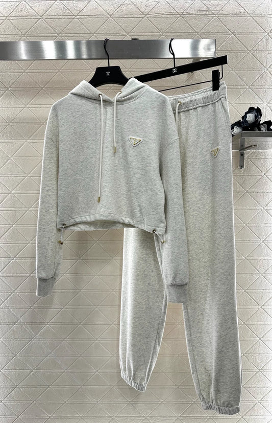 25fw Hooded sweatshirt set