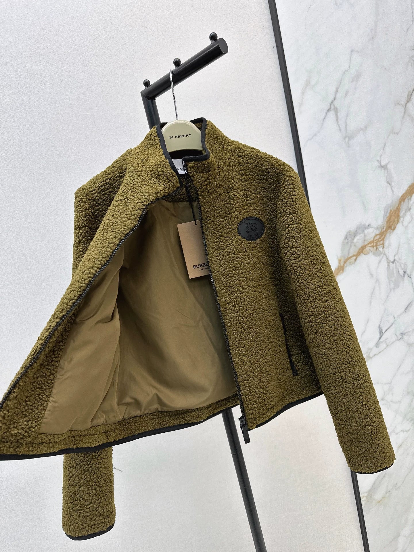 25fw Polar fleece stand collar jacket