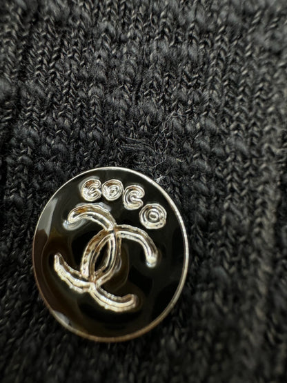 Granular knit cardigan