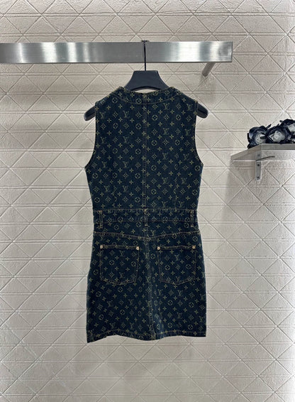 25fw Cowboy vest skirt