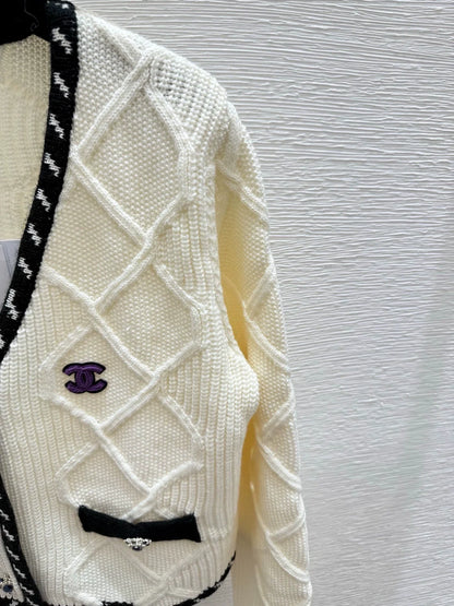 25fw knitted cardigan