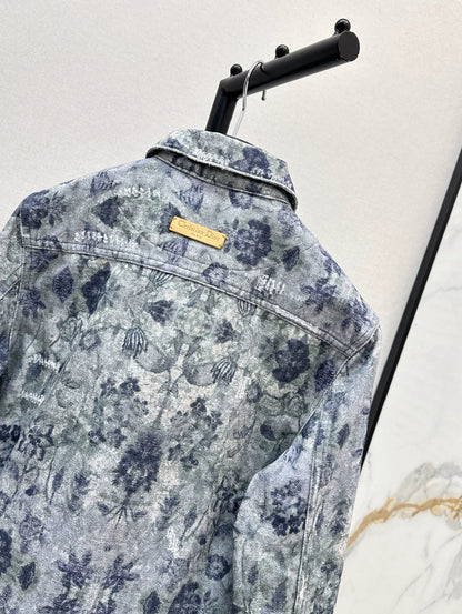 25fw Collar denim jacket