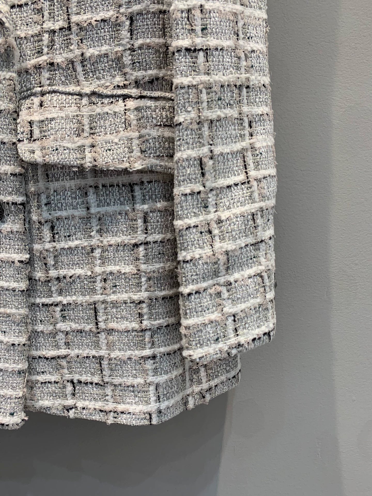 25fw Plaid woven suit jacket（Medieval Series）