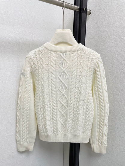Fried Dough Twists knitting pullover