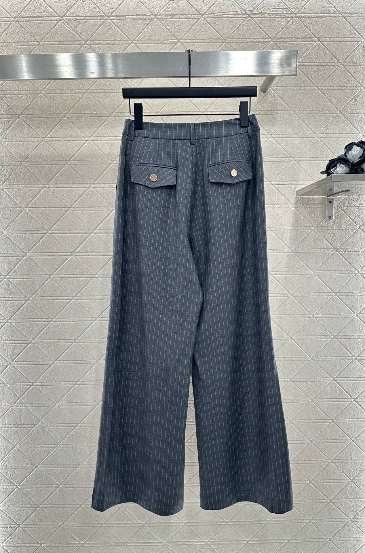 25fw Two piece striped set