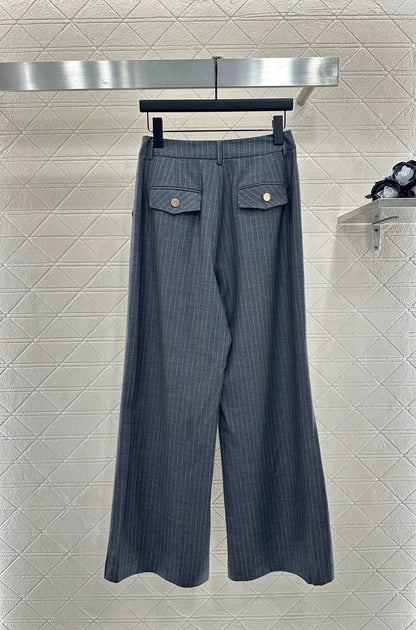 25fw Two piece striped set