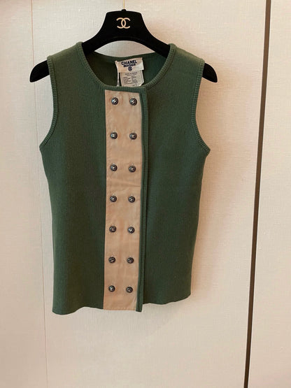25fw Retro design sleeveless vest（Medieval Series）
