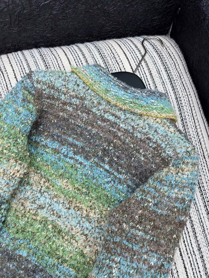 Diamond button lapel jacket