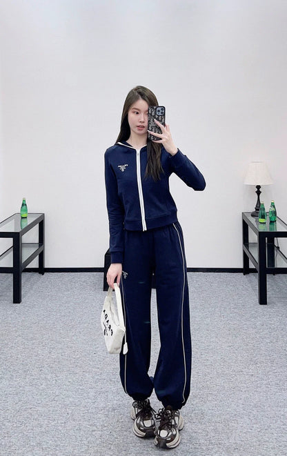 25fw Hooded casual suit