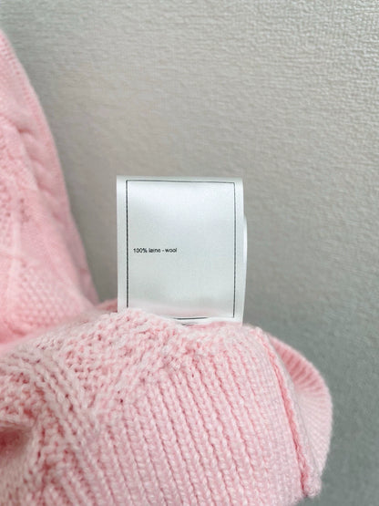 Skiing series knitted cardigan