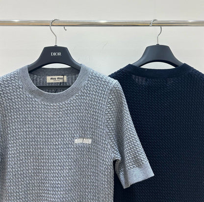 25fw Fried Dough Twists rope short sleeve