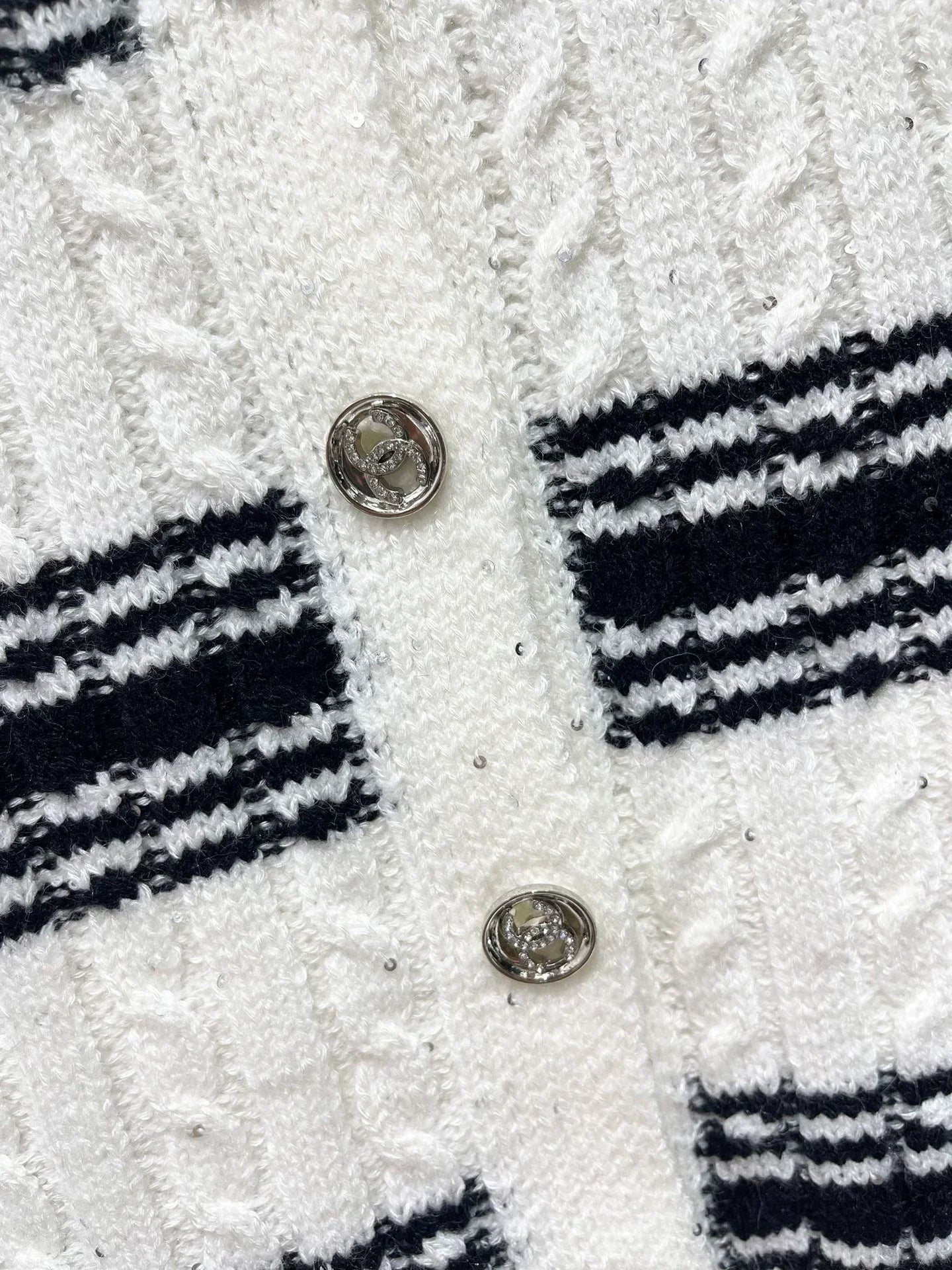 25fw Two piece striped collar set