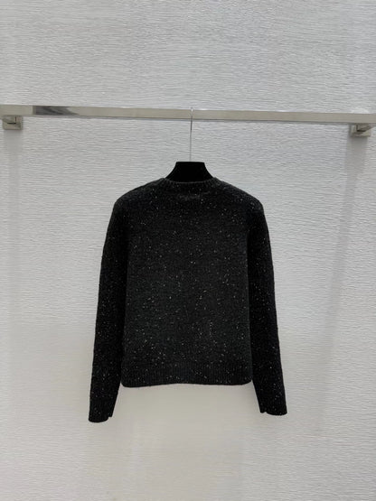 Rose Jacquard Sweater