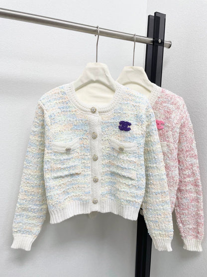 25fw Fragrant knitted cardigan