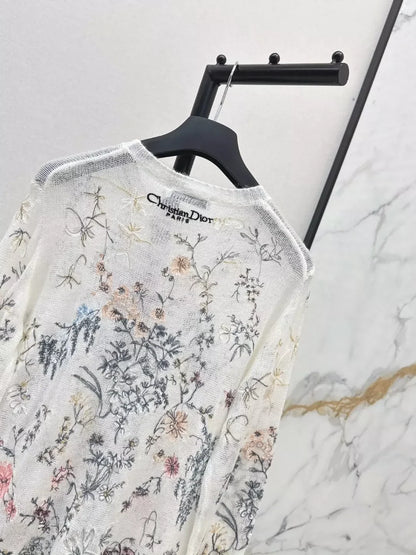 25fw Mohair knitted sweater