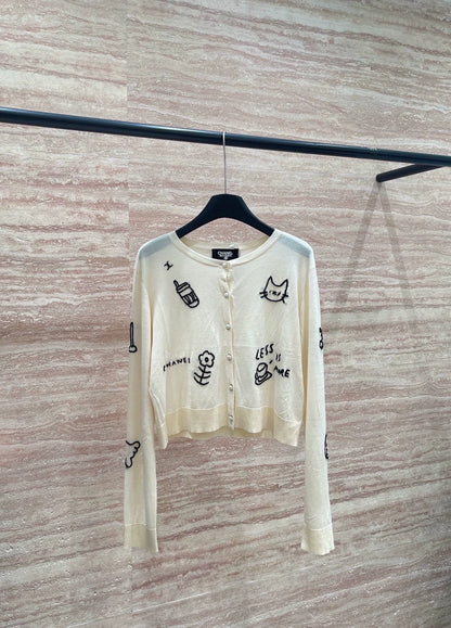 25fw A thin knitted sweater(vintage series)