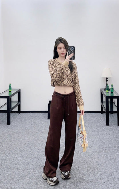 25fw Suit straight leg pants