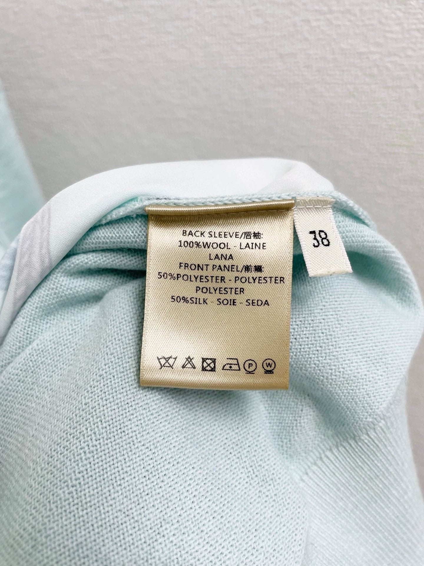 Rope jacquard cardigan