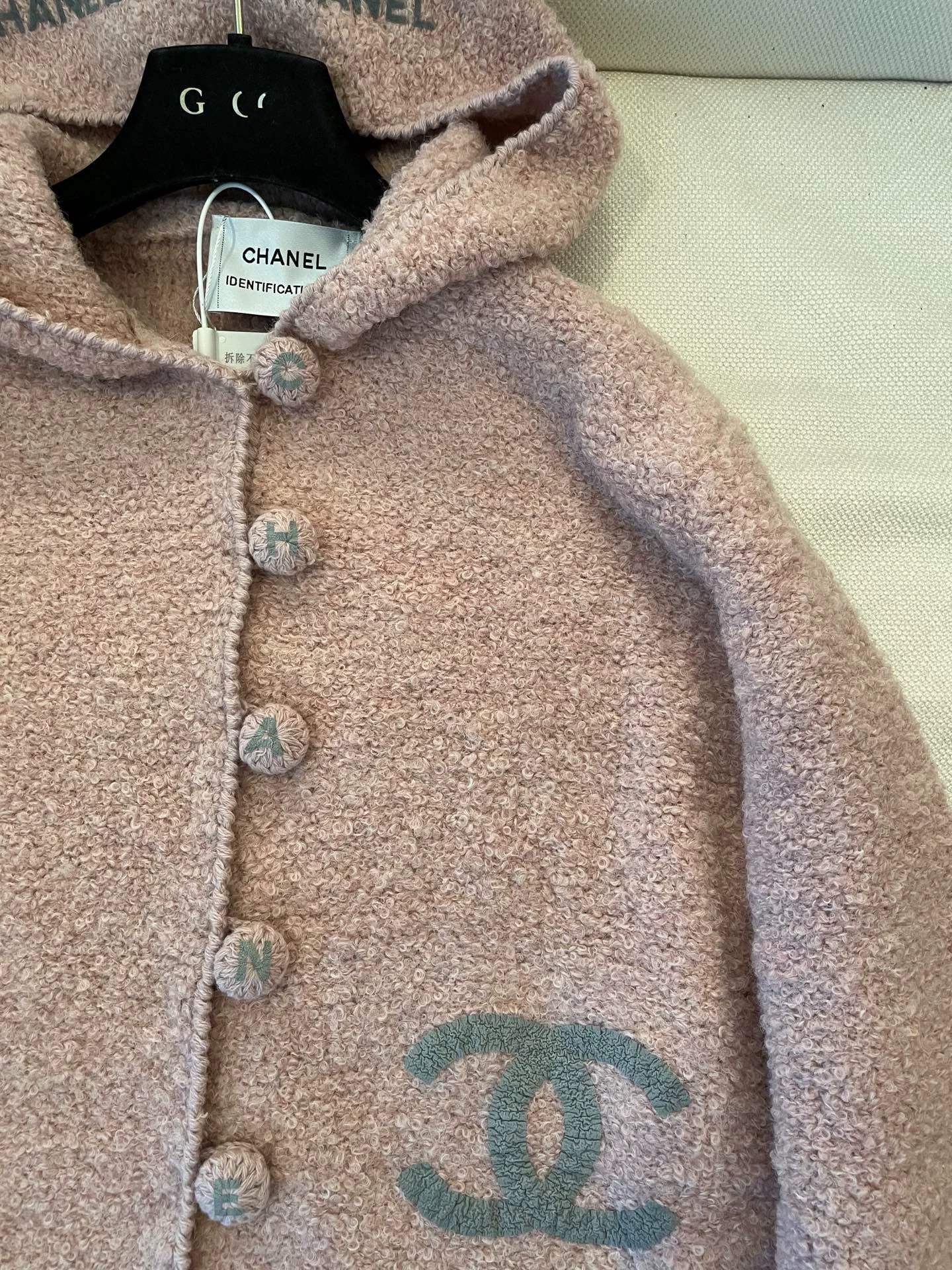 25fw Hooded lamb wool cardigan（Medieval Series）