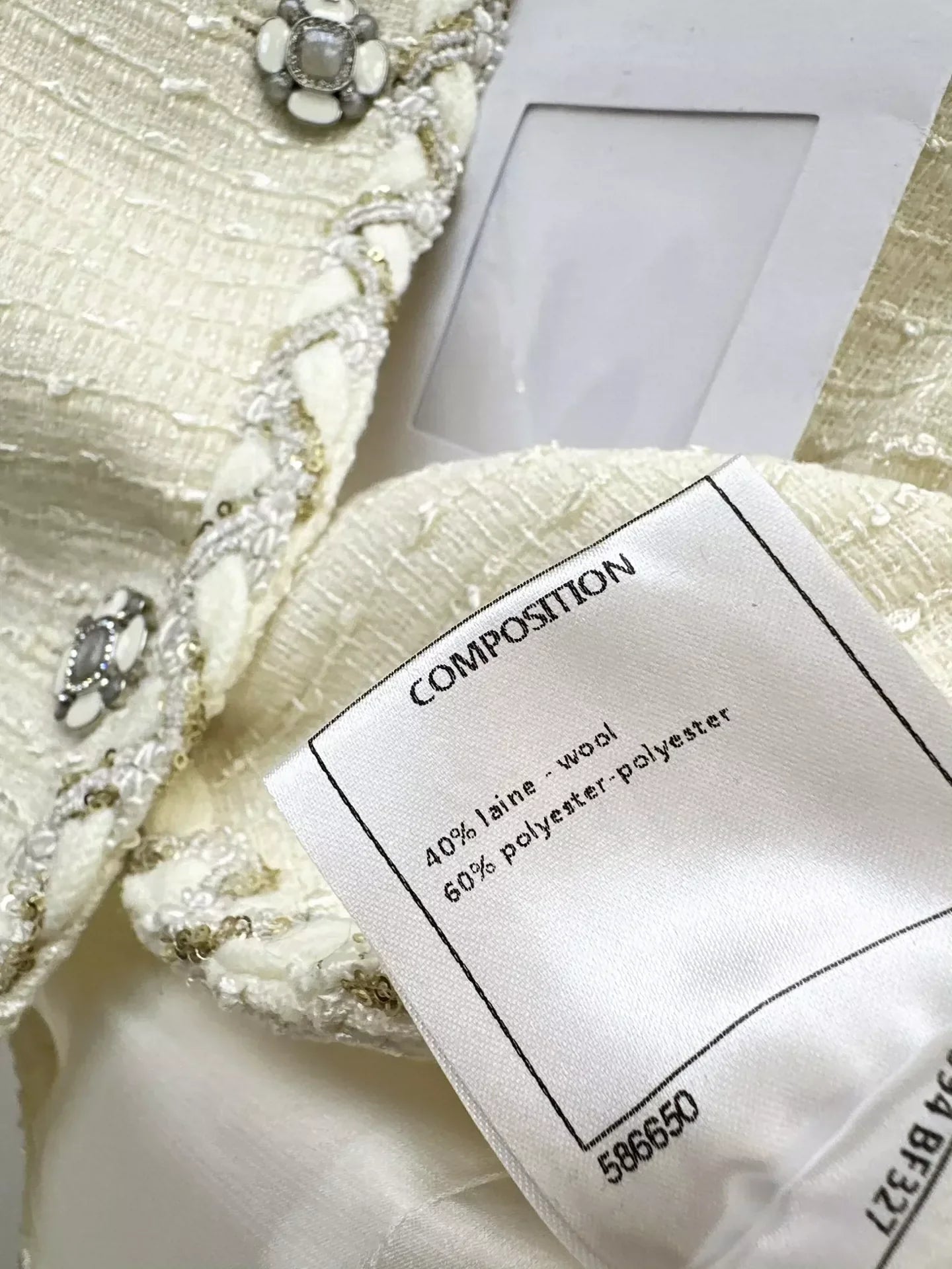 25fw Braided trim short coat