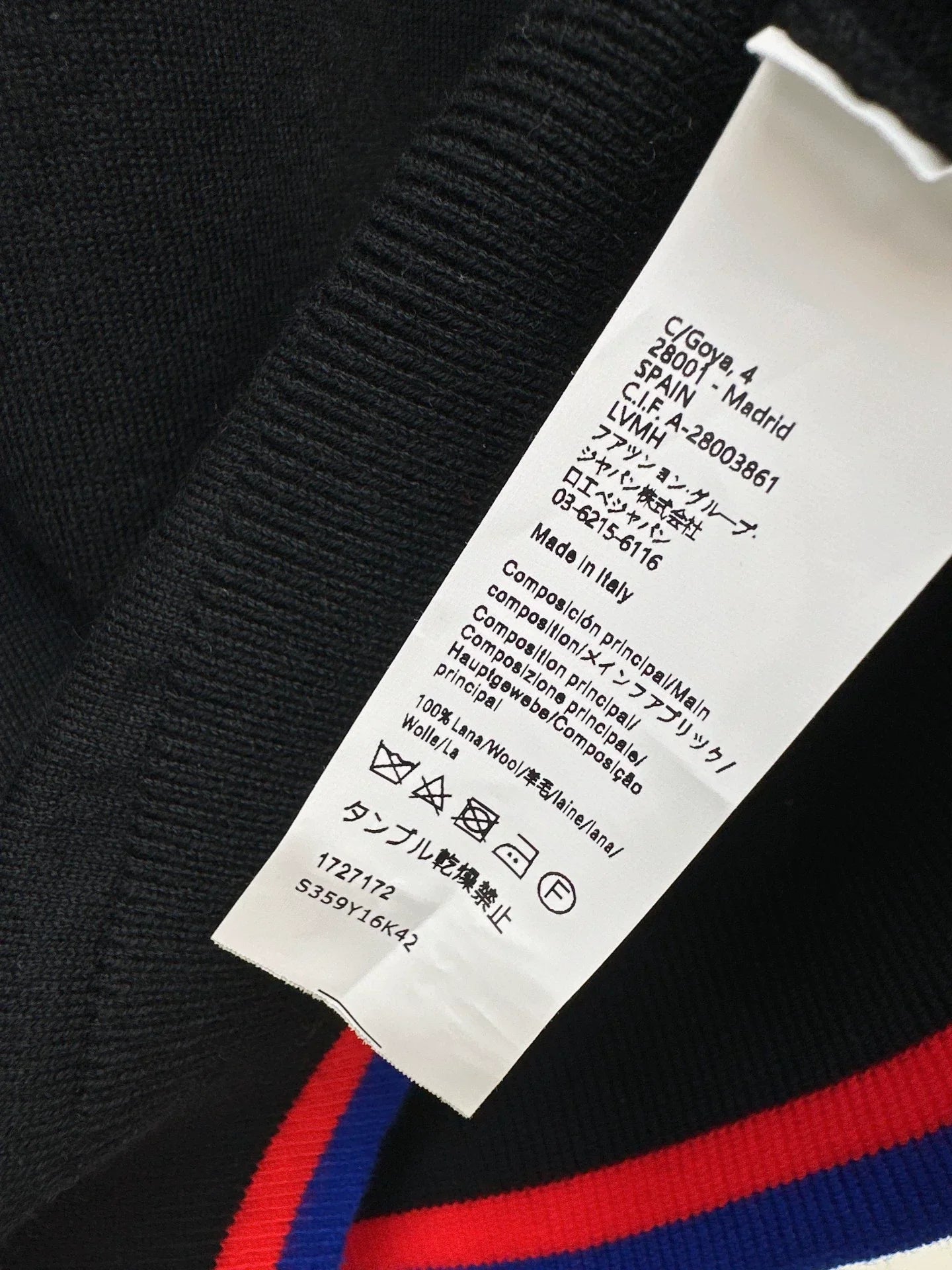 25fw Embroidered Knitted Sweater