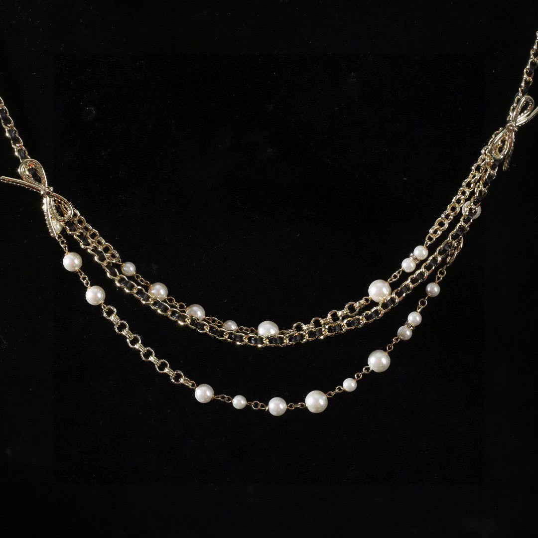 Double C Sheepskin Waist Chain