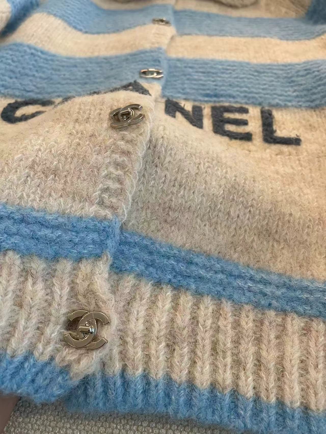 New striped cardigan (vintage series)