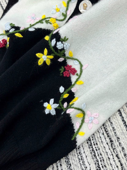 25fw Single breasted V-neck cardigan