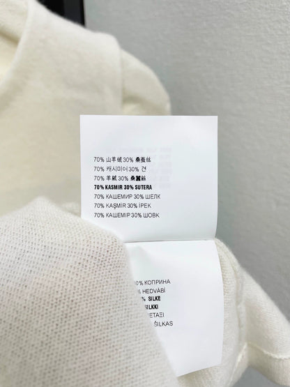 25fw Contrasting jacquard vest