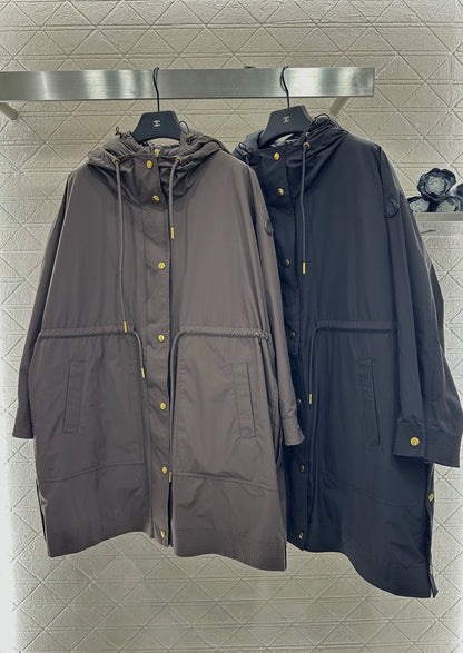 Two piece cotton coat, vest, windbreaker jacket
