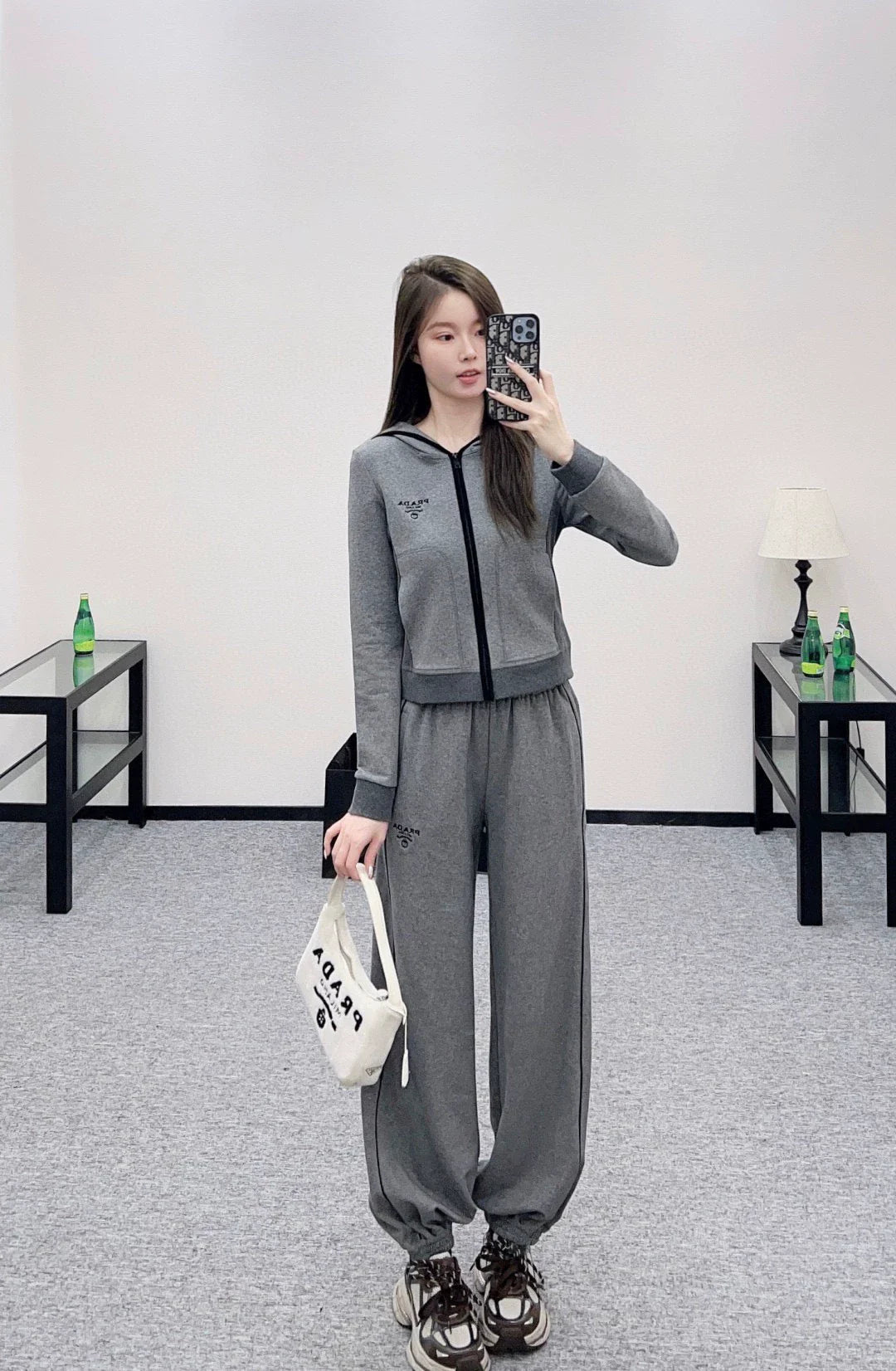 25fw Hooded casual suit