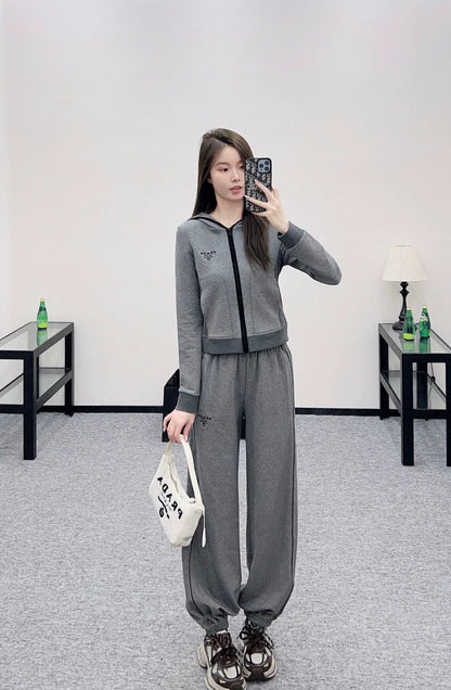 25fw Hooded casual suit