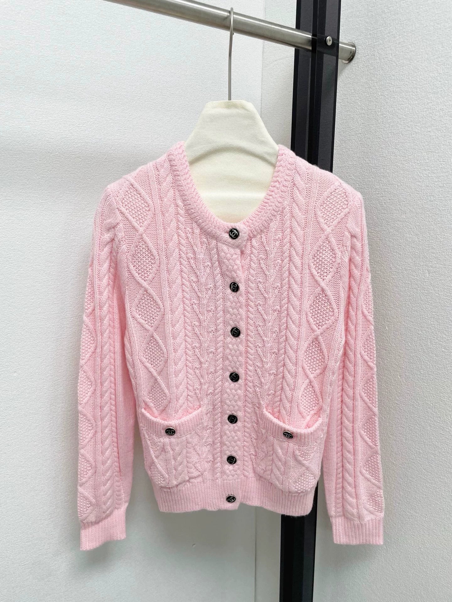 Skiing series knitted cardigan