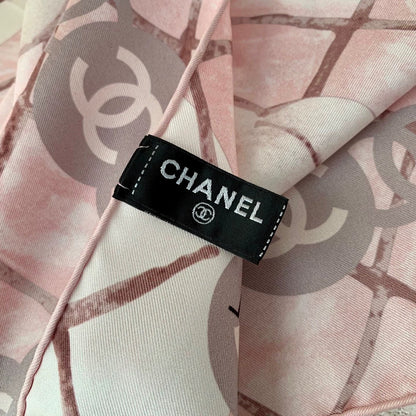 C 25 Camellia Pink Scarf