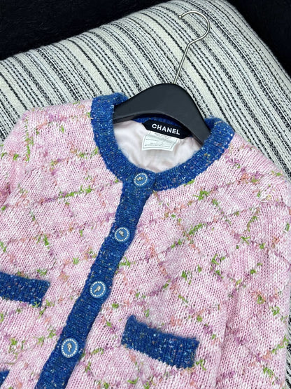 25fw Color blocking pocket cardigan