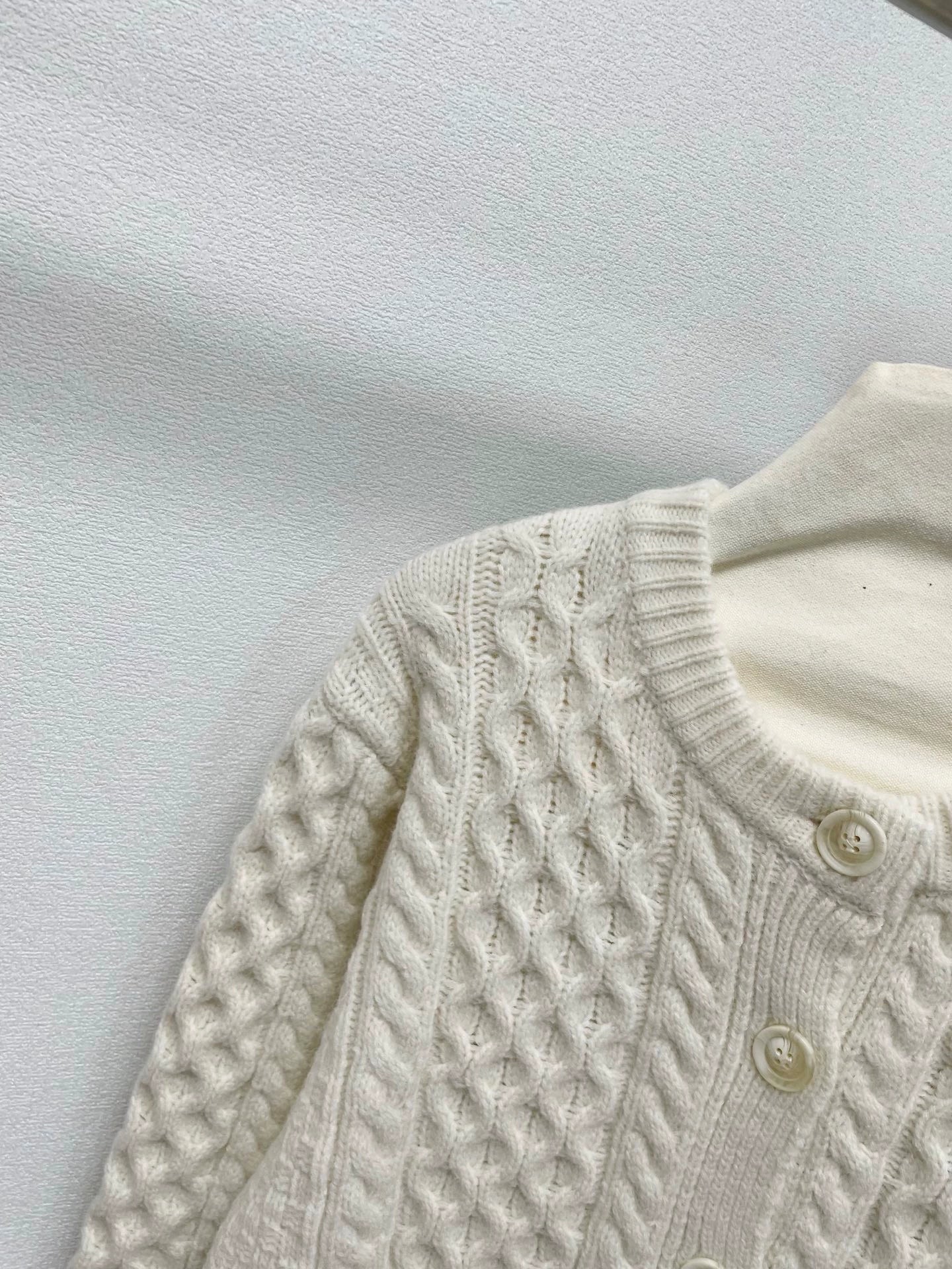 25fw Spinning door knitted cardigan