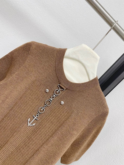 25fw Anchor chain short sleeved