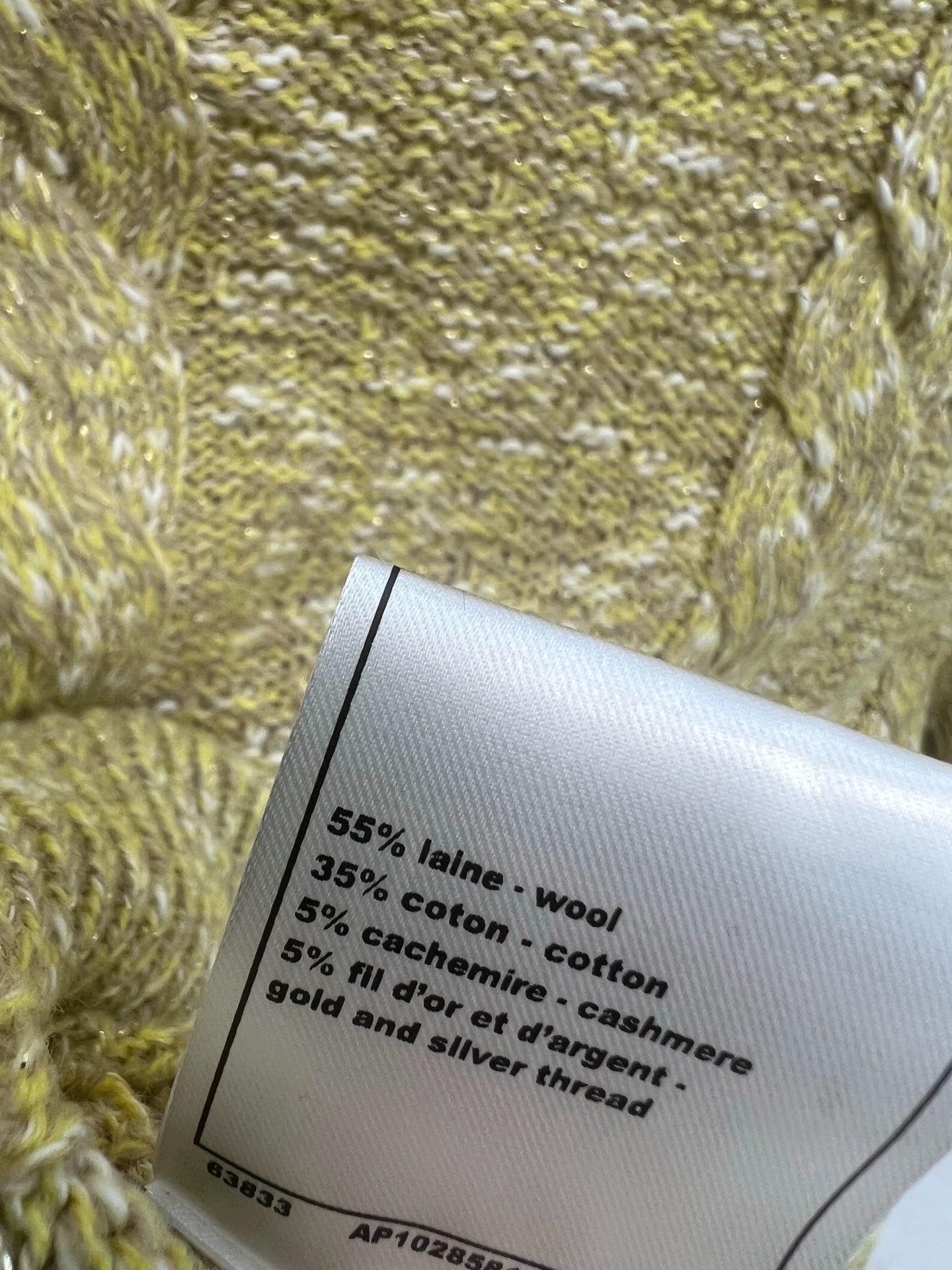 Nail bead flower decorative edge twisted flower knitted jacket