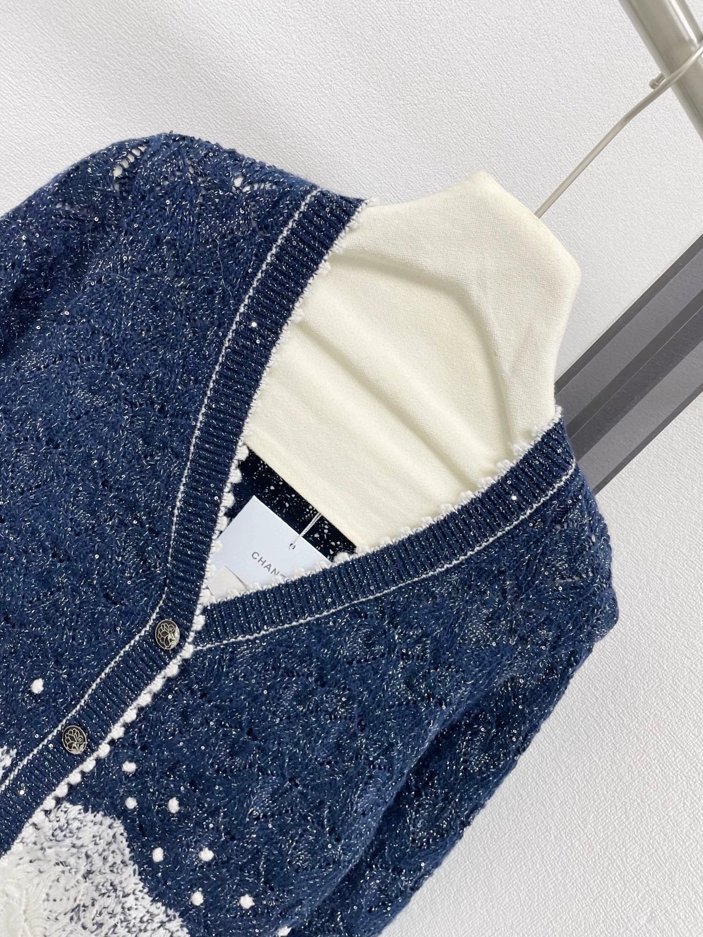 25fw Gradient Knitted Cardigan