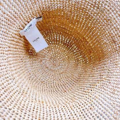 Weaving straw hat