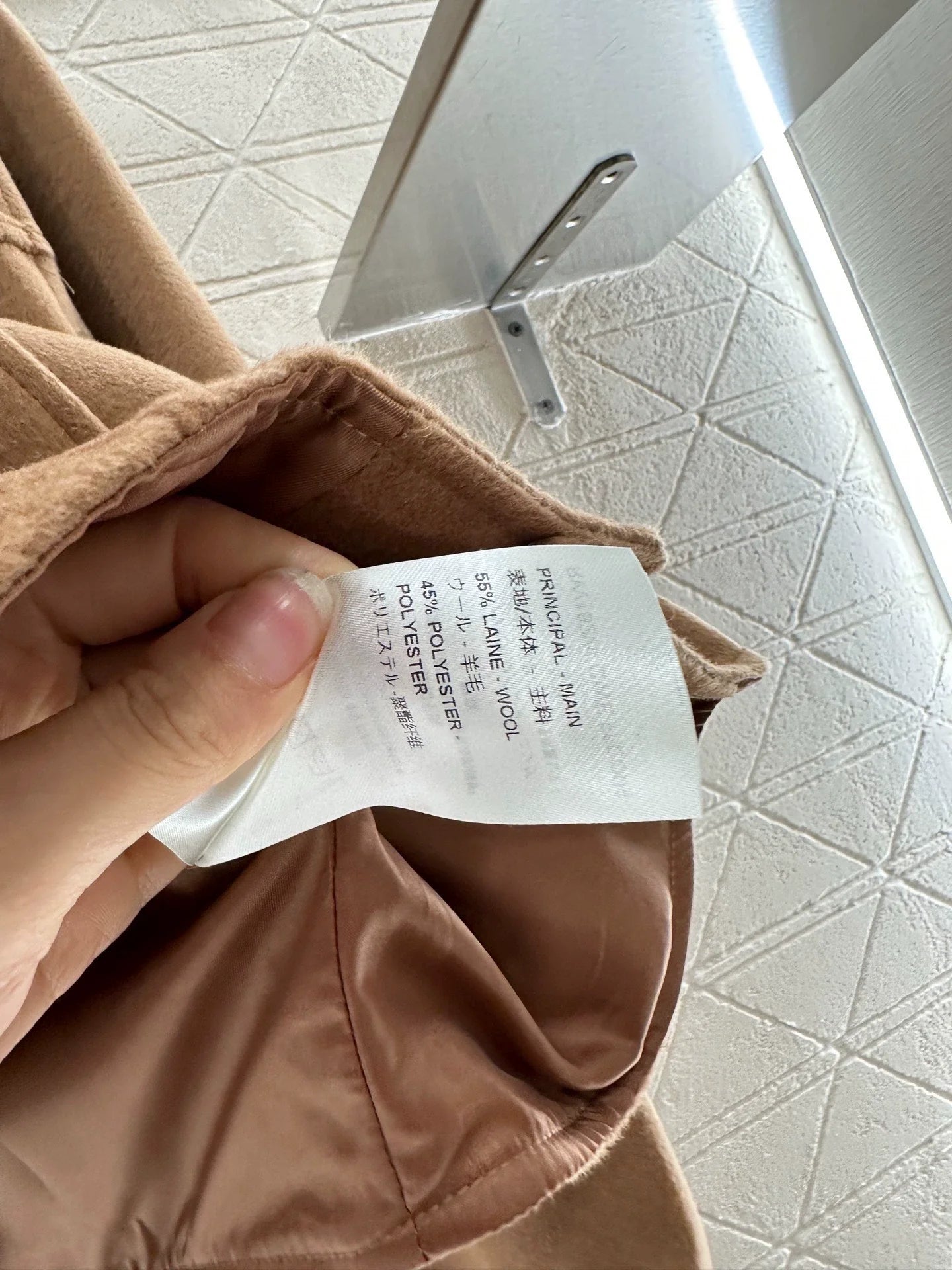 25fw lapel woolen coat