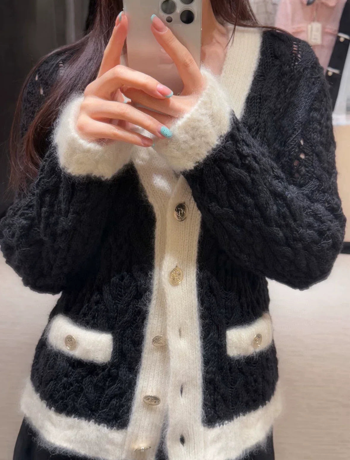 2025 Crochet knitted cardigan