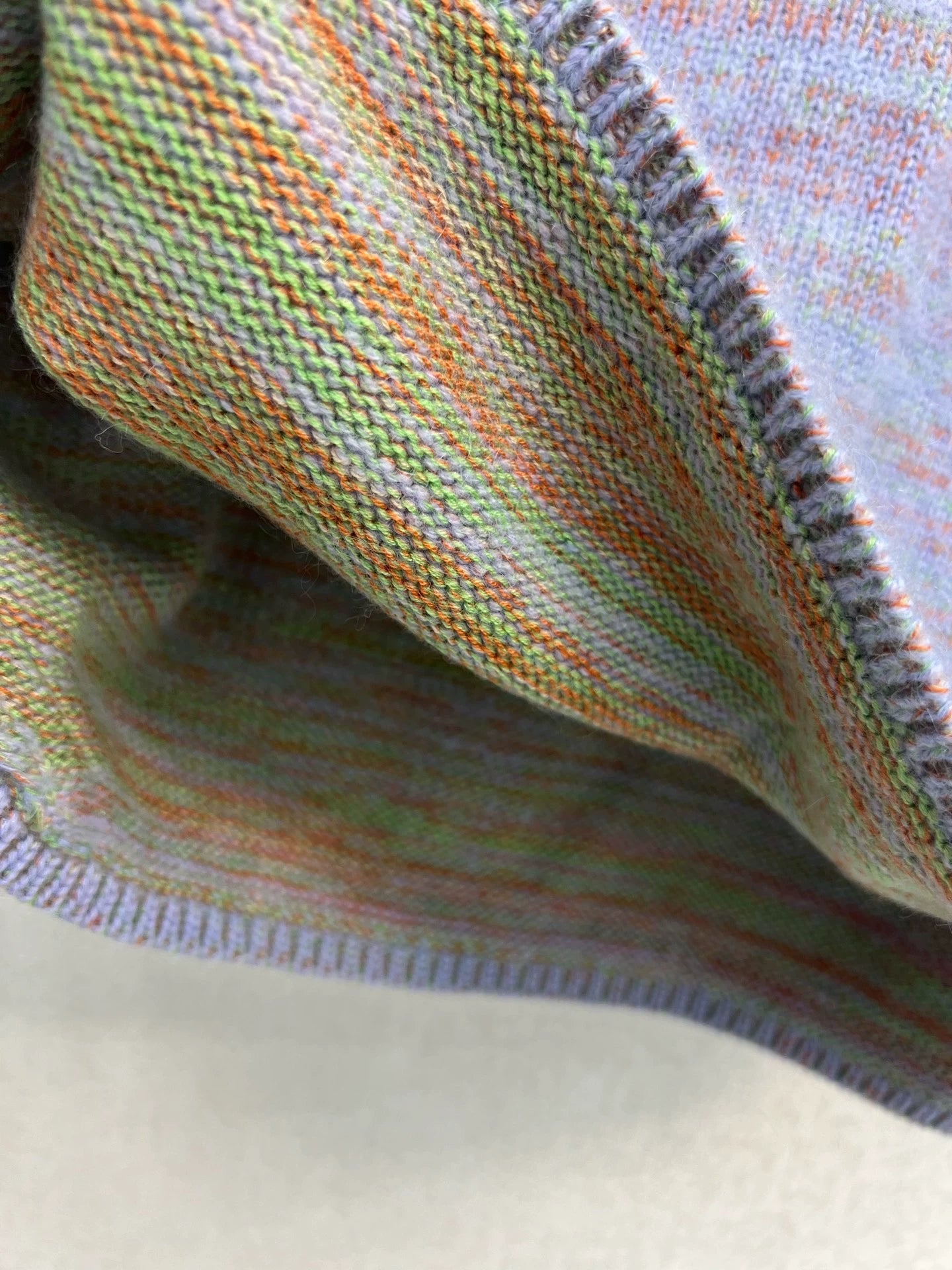 25fw Purple knitted cardigan